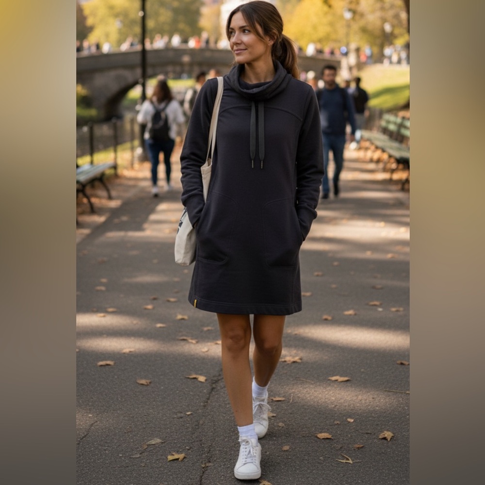 lolë Calm Me sweatshirt dress Small